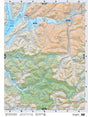 NOBC32 Wall Map - Gingolx - Backroad Maps