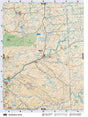 NOBC45 Wall Map - Redwillow River - Backroad Maps