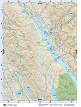 NOBC51 TOPO Map - Takla Lake - Backroad Maps
