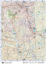 NOBC59 TOPO Map - Dawson Creek - Backroad Maps