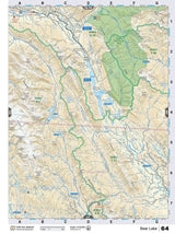 NOBC64 Wall Map - Bear Lake - Backroad Maps