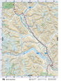 NOBC75 Wall Map - Bell-Irving River - Backroad Maps