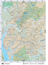 NOBC95 Wall Map - Tulsequah - Backroad Maps