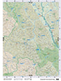 NOBC98 Wall Map - Denetiah Provinvial Park - Backroad Maps