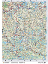 NSNS34 Wall Map - Antigonish - Backroad Maps