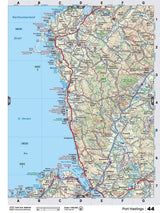 NSNS44 Wall Map - Port Hastings - Backroad Maps