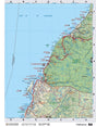 NSNS52 Wall Map - Ch&eacute;ticamp - Backroad Maps