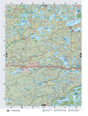 NWON11 Wall Map - Turtle River - Backroad Maps