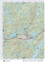 NWON45 TOPO - Geraldton - TOPO Map