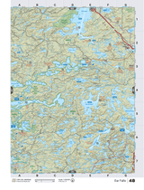NWON48 TOPO Map - Ear Falls - Backroad Maps
