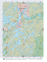NWON67 Wall Map - New Osnaburgh - Backroad Maps