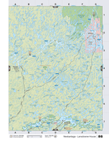 NWON86 TOPO Map - Neskantaga - Lansdowne House - Backroad Maps