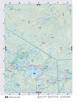 NWON89 TOPO Map - Big Trout Lake - Backroad Maps