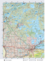 NWON9 TOPO Map - Fort Frances - Backroad Maps