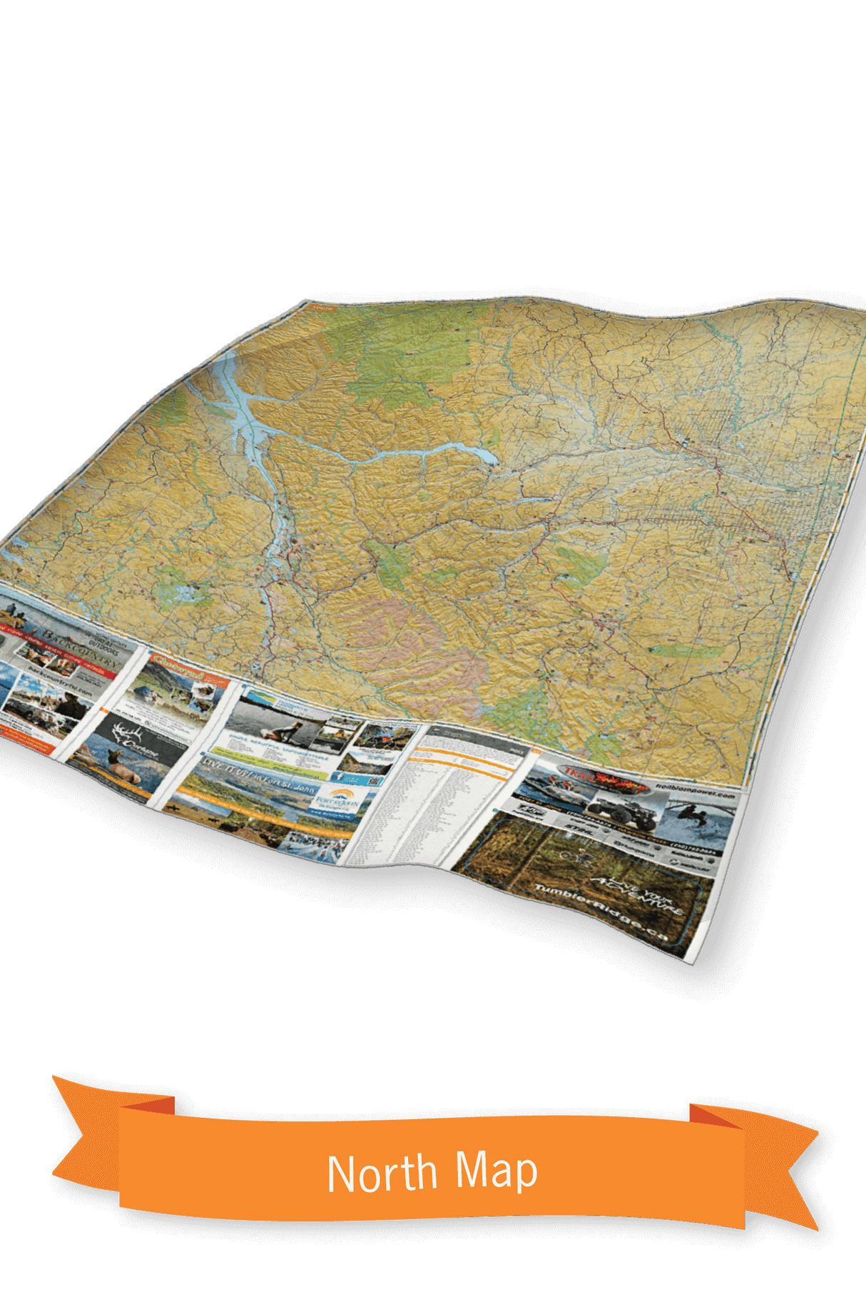 Northeastern BC - Recreation Map - Backroad Maps