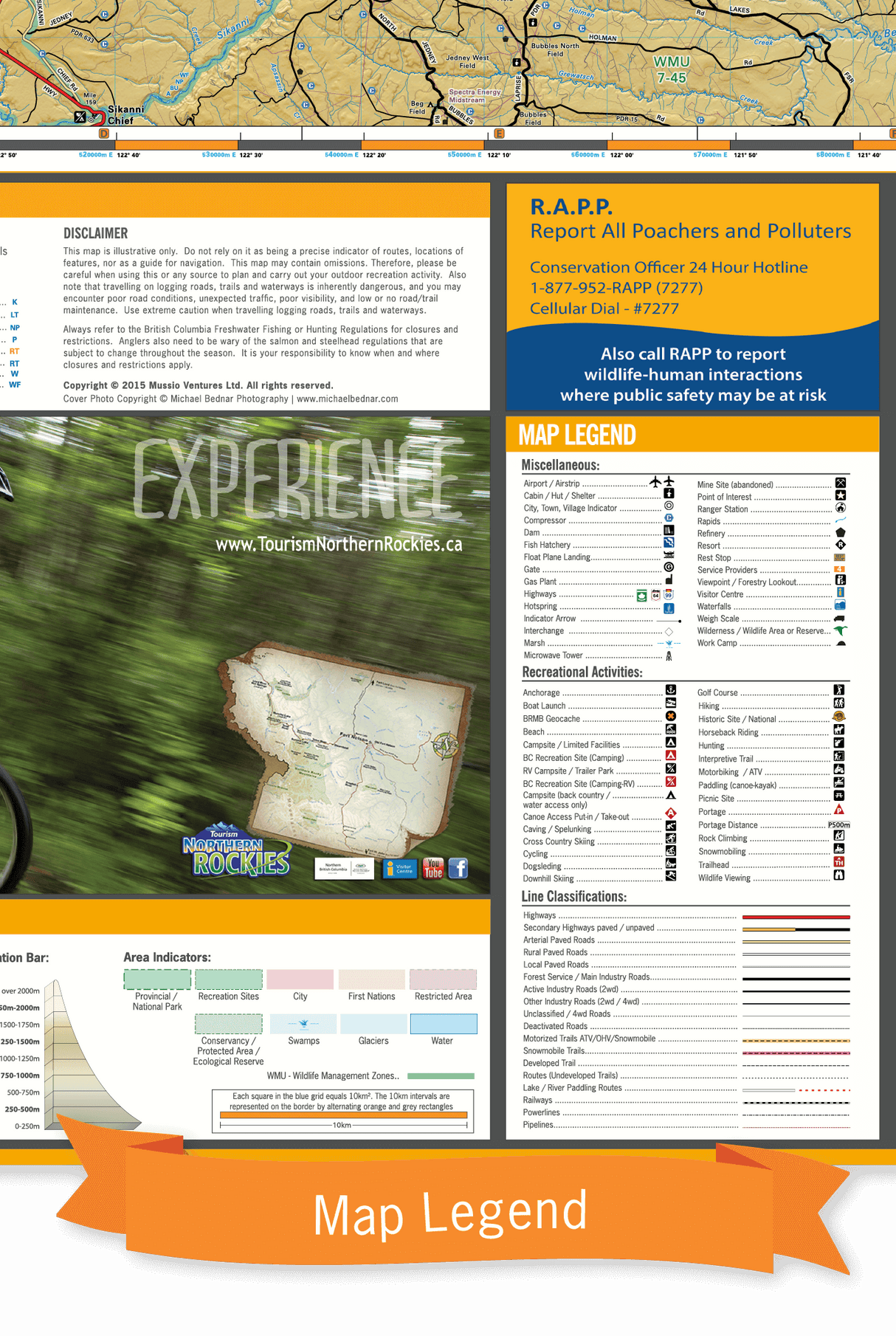 Northeastern BC - Recreation Map - Backroad Maps