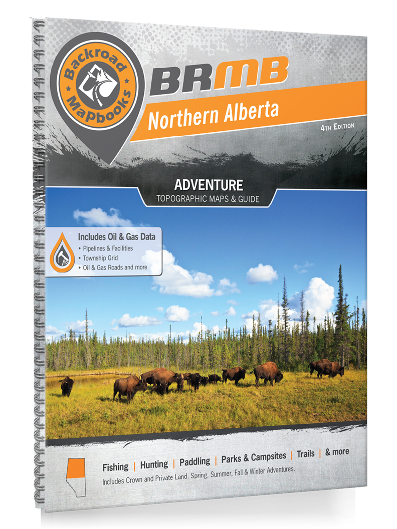 Northern Alberta Backroad Mapbook - Backroad Maps