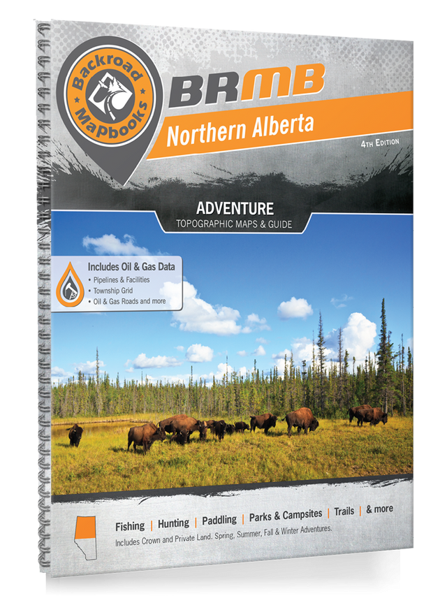 Northern Alberta Backroad Mapbook - Backroad Maps