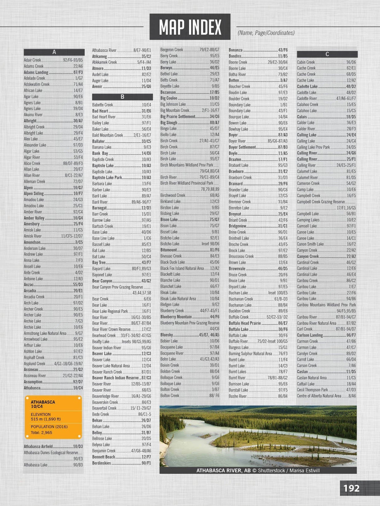 Northern Alberta Backroad Mapbook - Backroad Maps