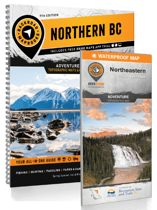 Northern BC - Recreation Map & Mapbook Bundle - Backroad Maps