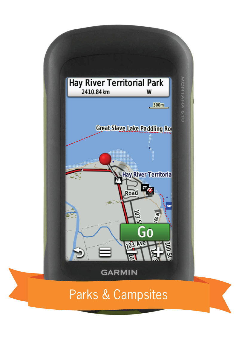 Northern Canada GPS Maps - Backroad Maps