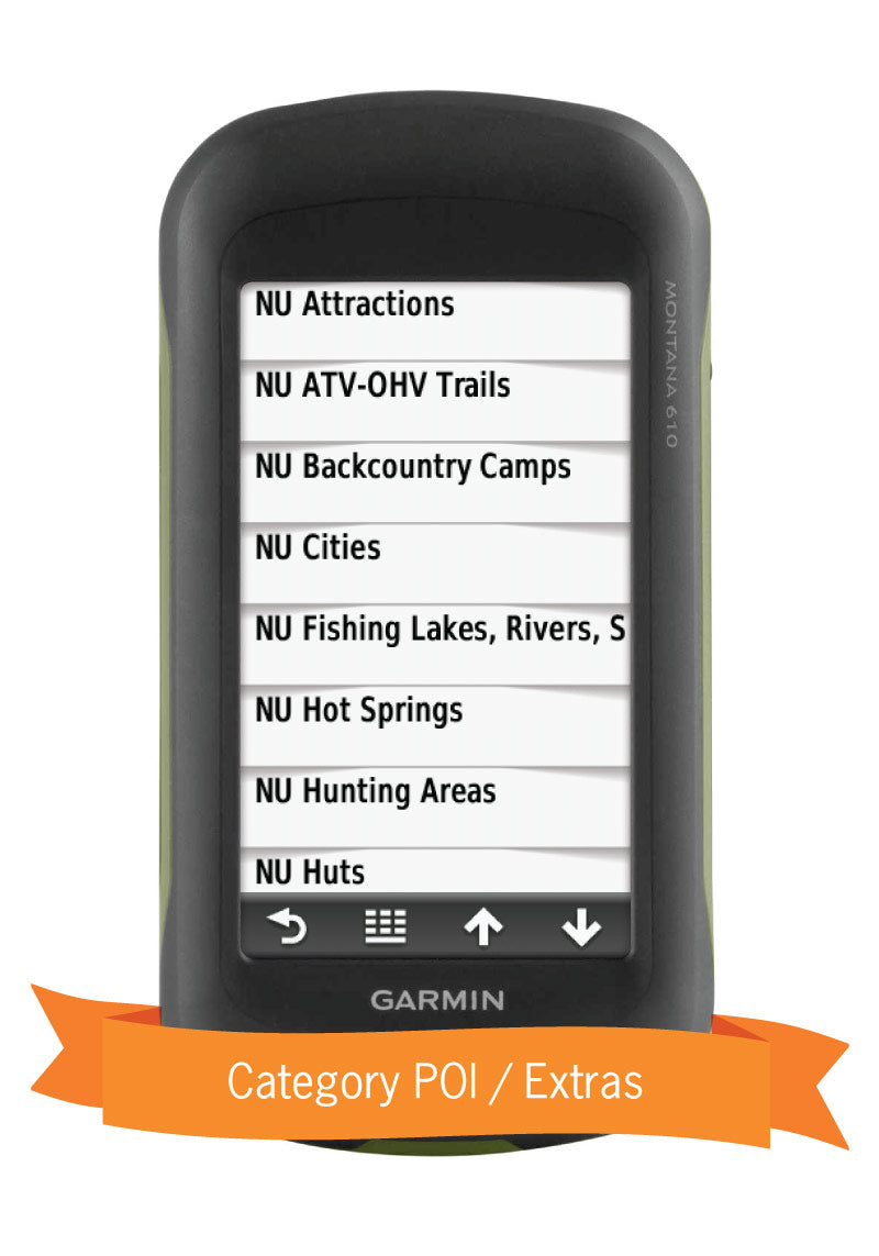 Northern Canada GPS Maps - Backroad Maps