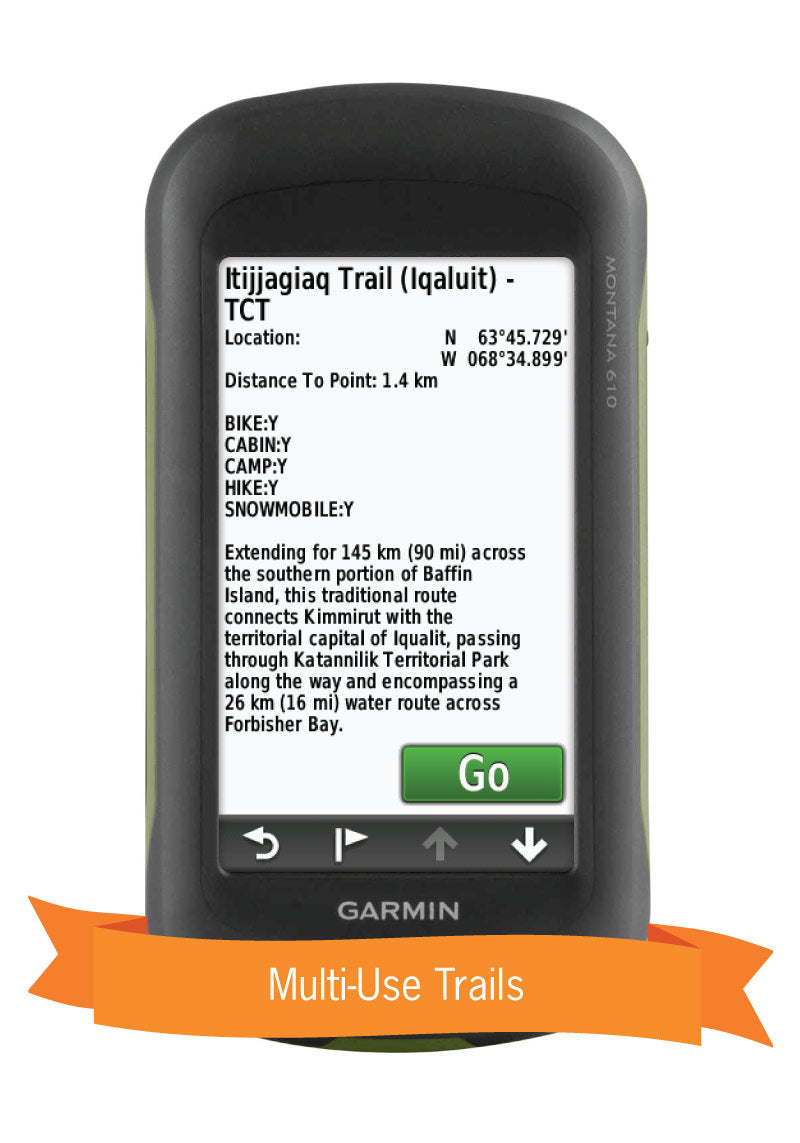 Northern Canada GPS Maps - Backroad Maps