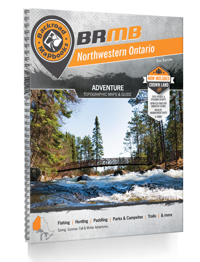 Northwestern Ontario Backroad Mapbook - Backroad Maps