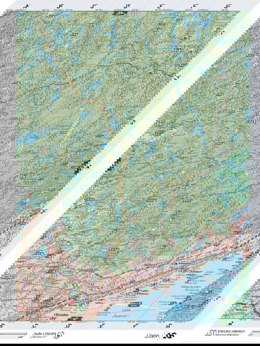 Northwestern Ontario Backroad Mapbook - Backroad Maps