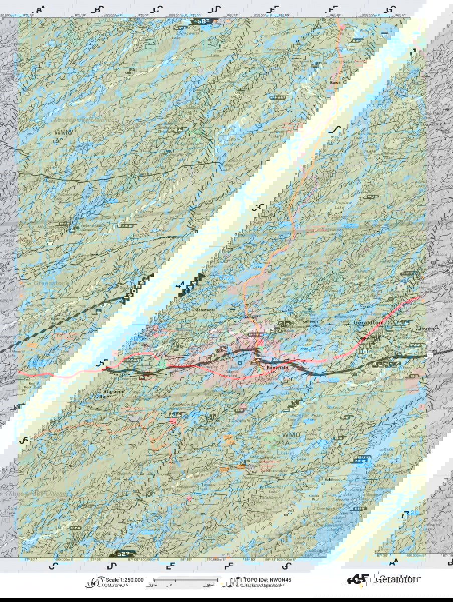 Northwestern Ontario Backroad Mapbook - Backroad Maps