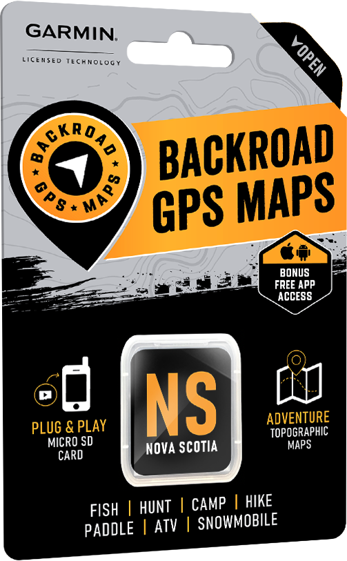 Nova Scotia - Garmin-Licensed GPS Maps