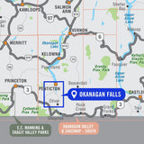 Okanagan Falls BC - Destination Map - Backroad Maps