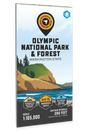 Olympic National Park & Forest, Washington State - Destination Map - Backroad Maps