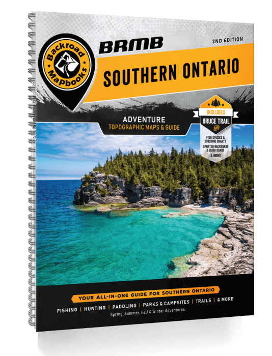 Ontario Backroad Mapbook Bundle - 