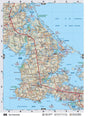 PEI7 Wall Map - Summerside - Backroad Maps