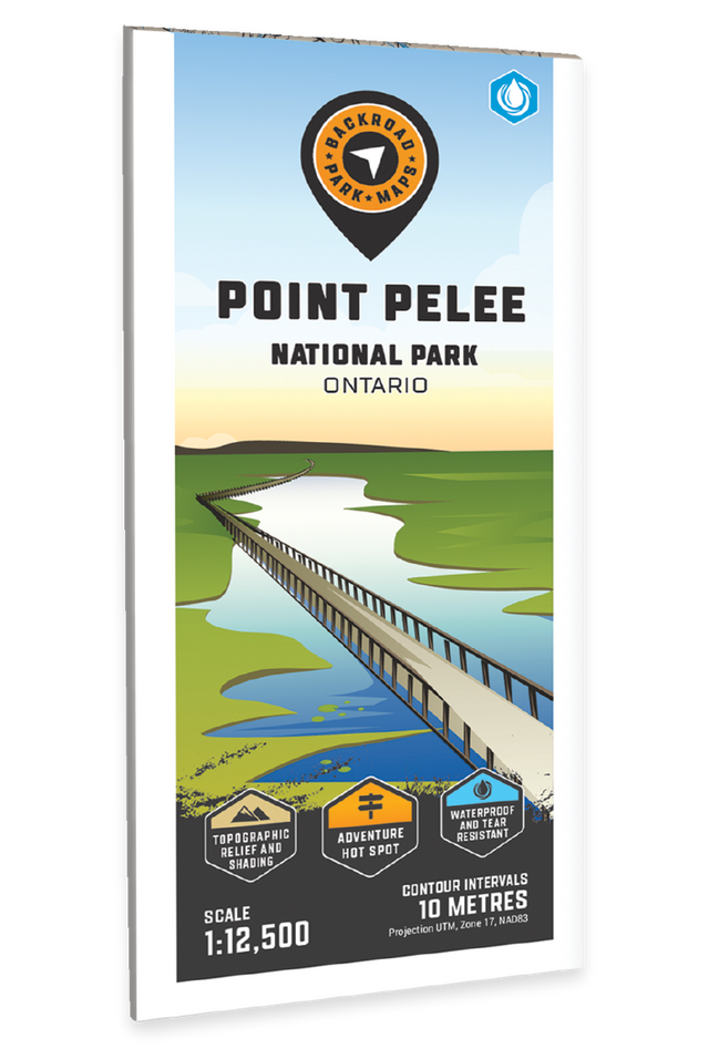 Point Pelee National Park Ontario - Park Map - Backroad Maps
