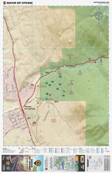 Radium Hot Springs (Kootenay National Park BC) - Destination Map - Backroad Maps