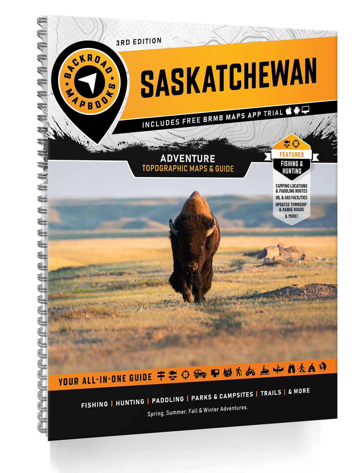 Canadian Prairies Backroad Mapbook Bundle