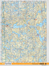 SKSK103 TOPO Map - Frog Portage - Backroad Maps