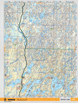 SKSK110 TOPO Map - Gordon Lake - Backroad Maps
