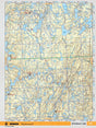 SKSK114 TOPO Map - Atchakoos Lake - Backroad Maps