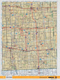 SKSK11 Wall Map - Glen Ewen - Backroad Maps
