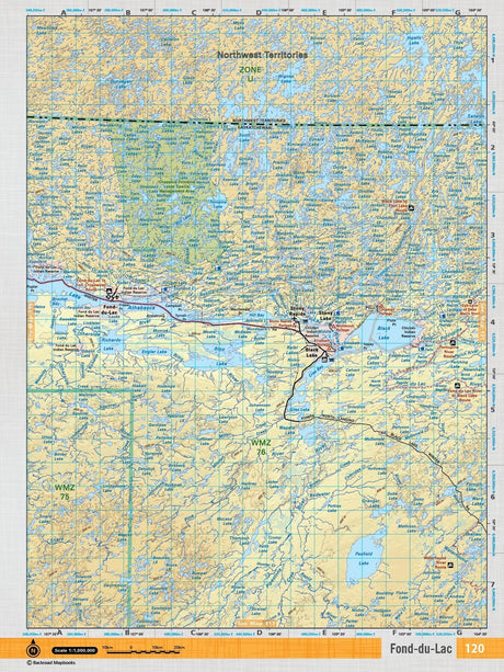 SKSK120 Wall Map - Fond-du-Lac - 