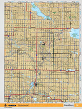 SKSK16 TOPO Map - Gravelbourg - Backroad Maps