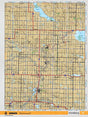 SKSK16 Wall Map - Gravelbourg - 