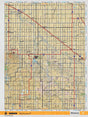 SKSK18 Wall Map - Milestone - Backroad Maps