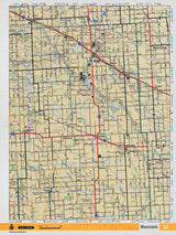 SKSK22 Wall Map - Moosomin - 