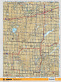 SKSK36 Wall Map - Rosetown - 