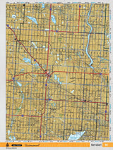 SKSK46 TOPO Map - Kerrobert - Backroad Maps