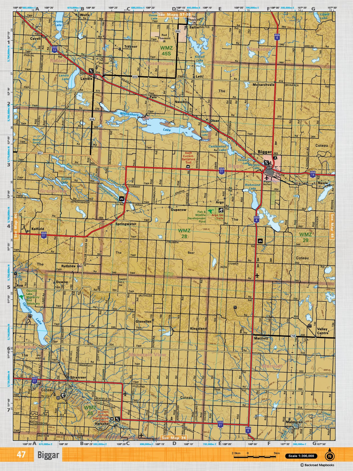 SKSK47 TOPO - Biggar - TOPO Map